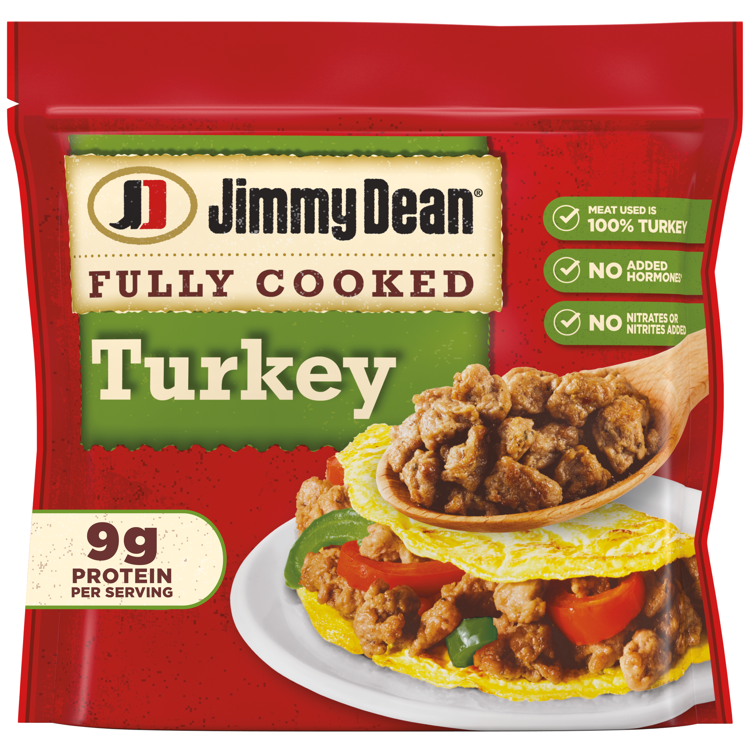 Jimmy Dean® Fully Cooked Breakfast Turkey Sausage Crumbles, 9.6 oz