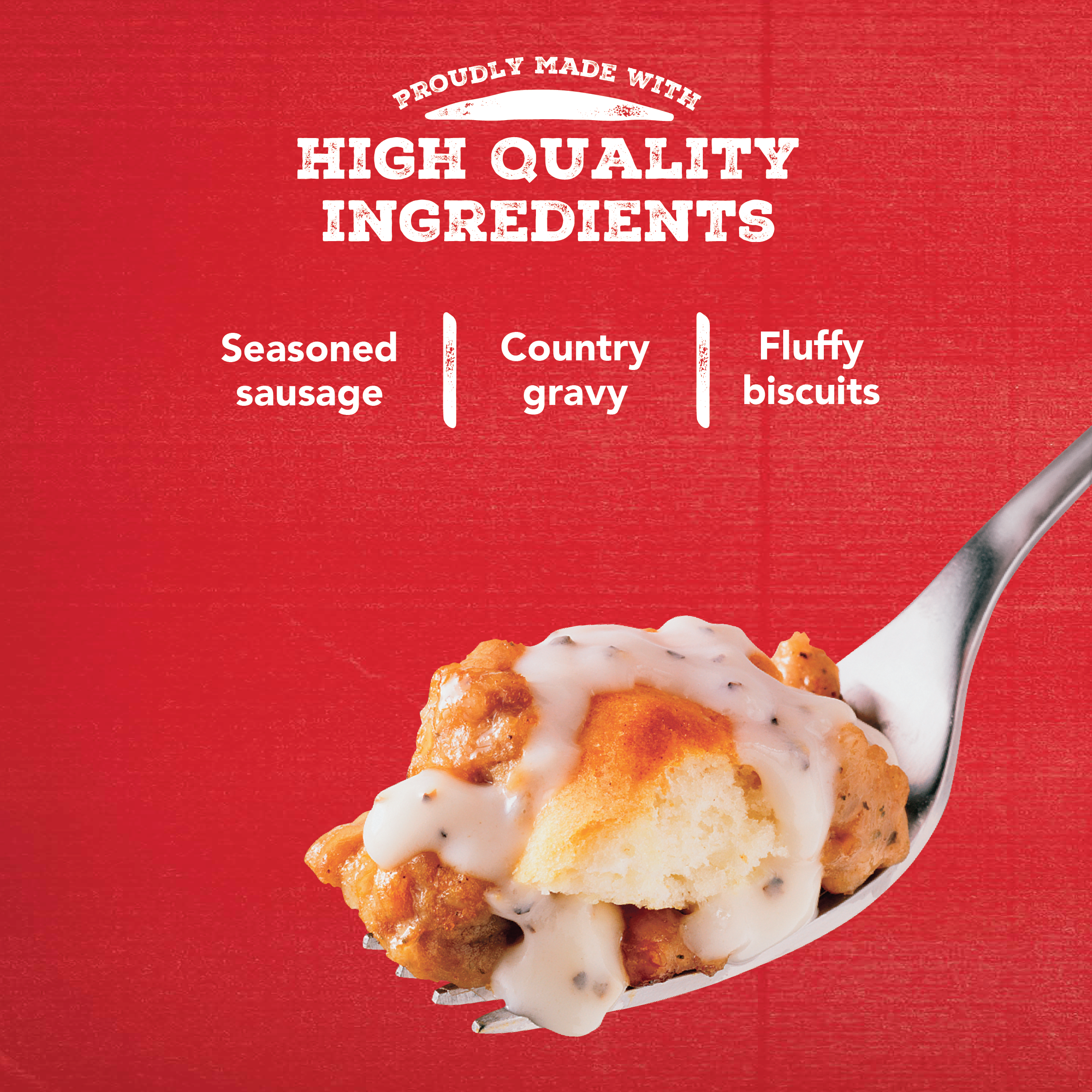 Jimmy Dean Breakfast Bowl, Biscuit & Sausage Gravy, Frozen | Giant