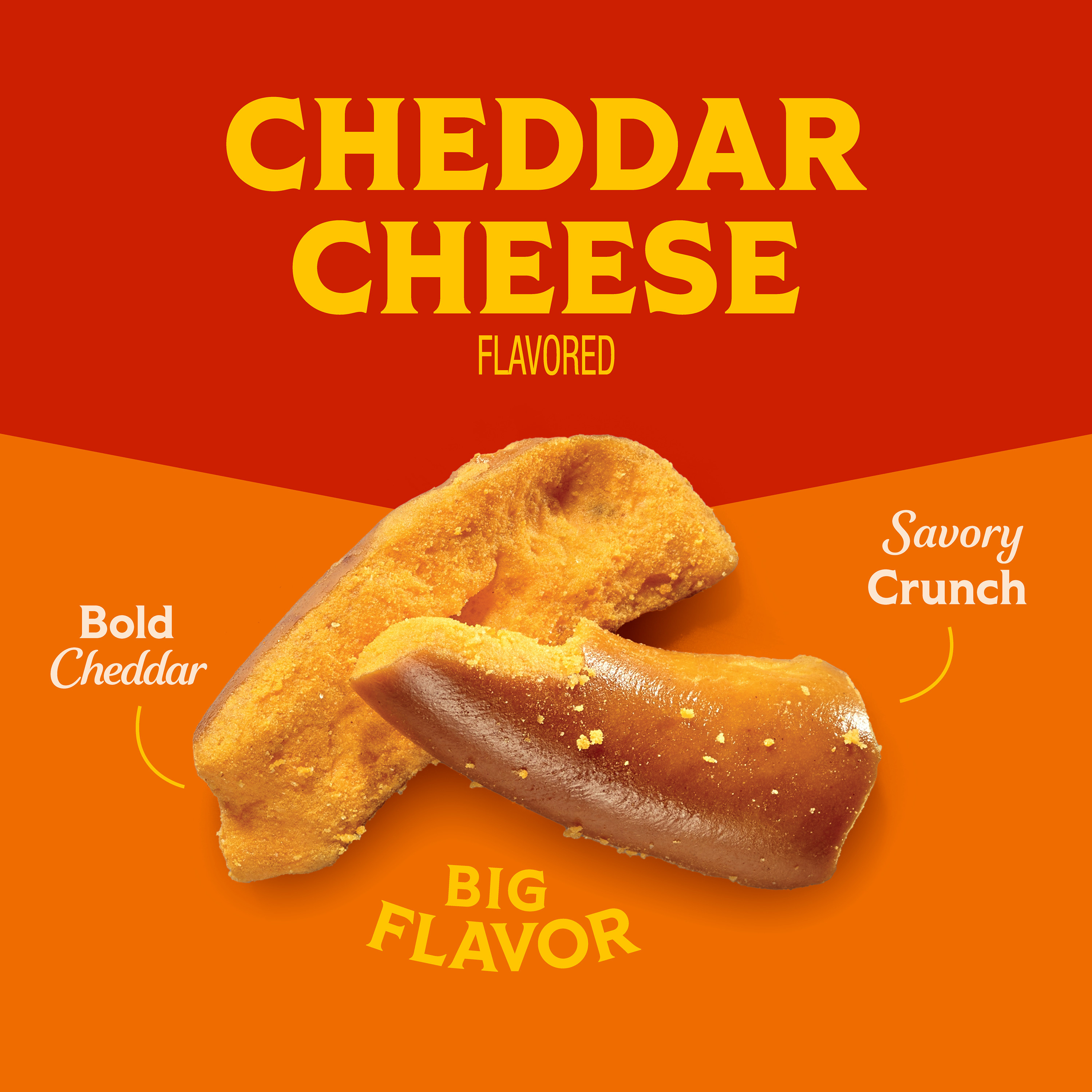 Snyder's of Hanover Cheddar Cheese Flavored Pretzel Pieces, 11.25