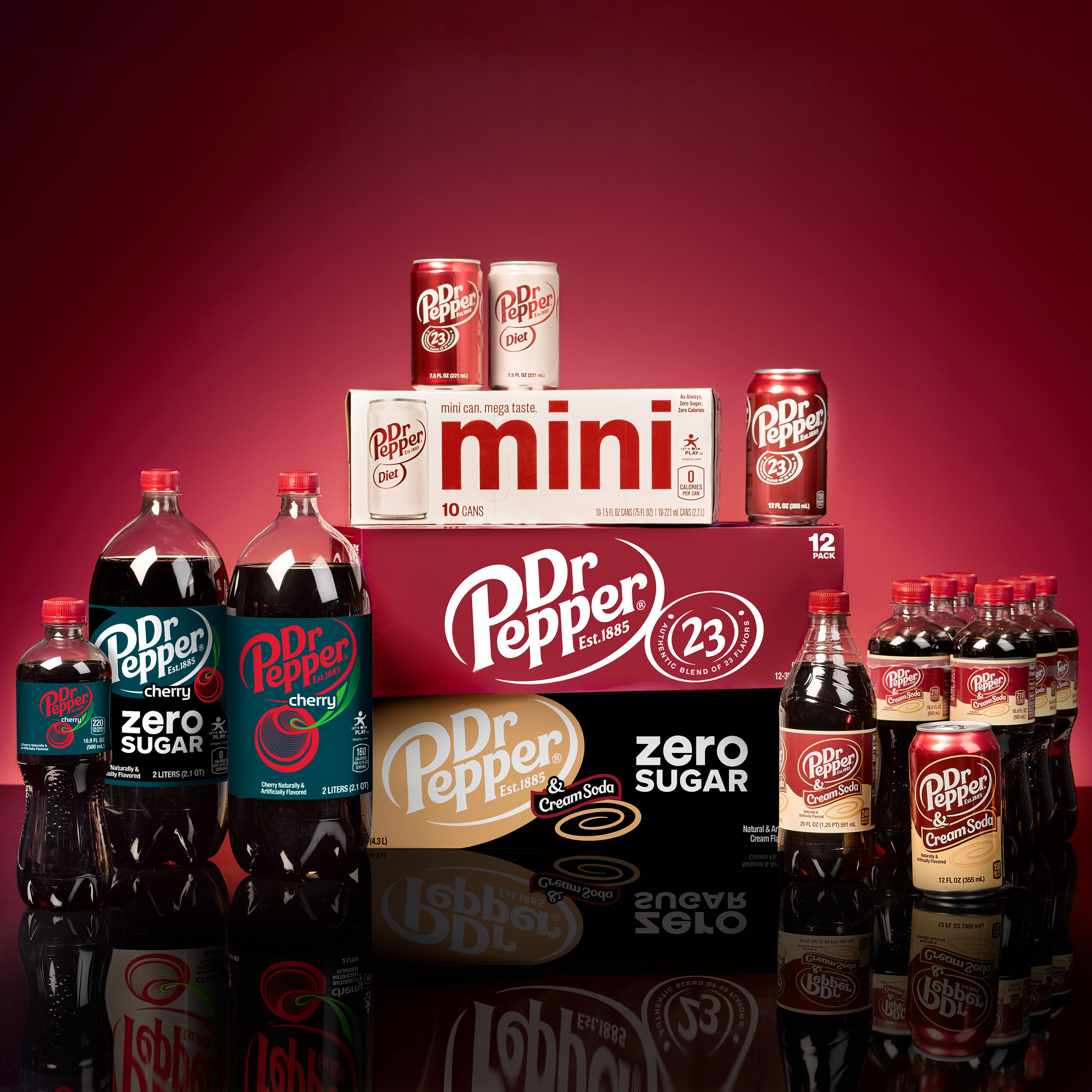 Dr Pepper Soda, .5 L bottles, 6 pack | Giant Eagle | Because It