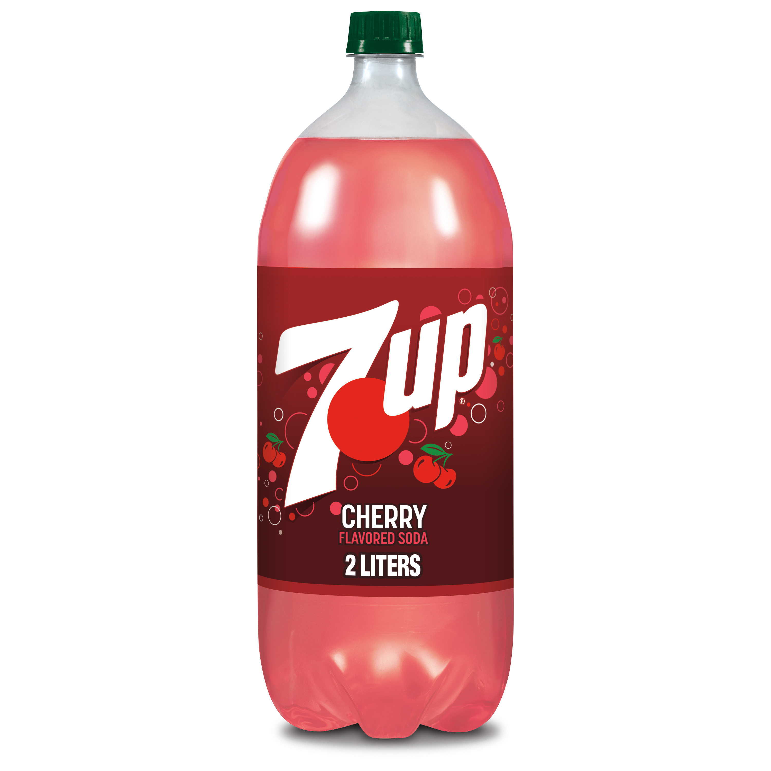 7UP Cherry Flavored Zero Sugar Soda, 2 L bottle | Giant Eagle