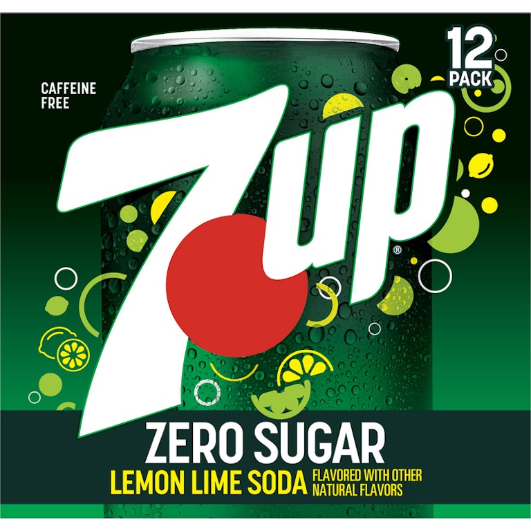 7UP Zero Sugar Lemon Lime Soda, 12 fl oz cans, 12 pack | Giant 7UP Zero Sugar Lemon Lime Soda, 12 fl oz cans, 12 pack | Giant