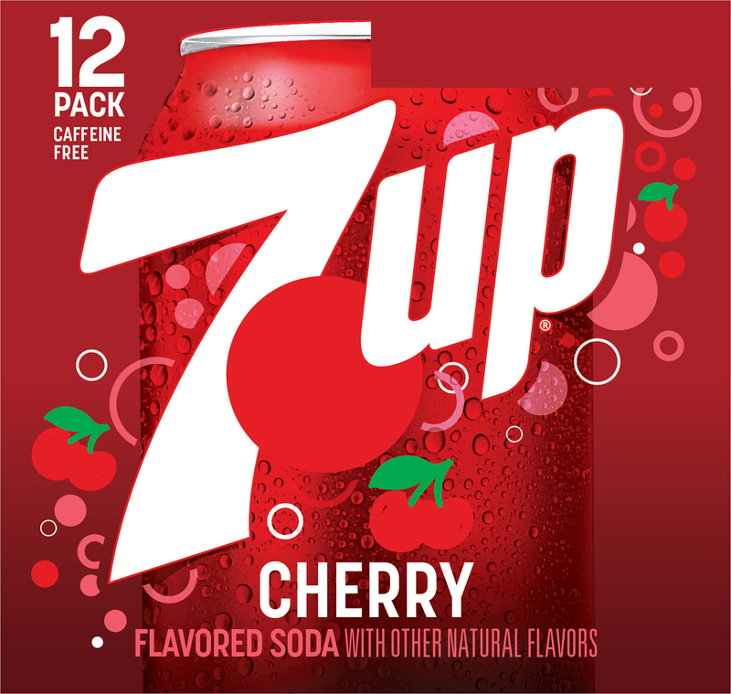 7UP Cherry Flavored Soda, 12 fl oz cans, 12 pack | Giant Eagle