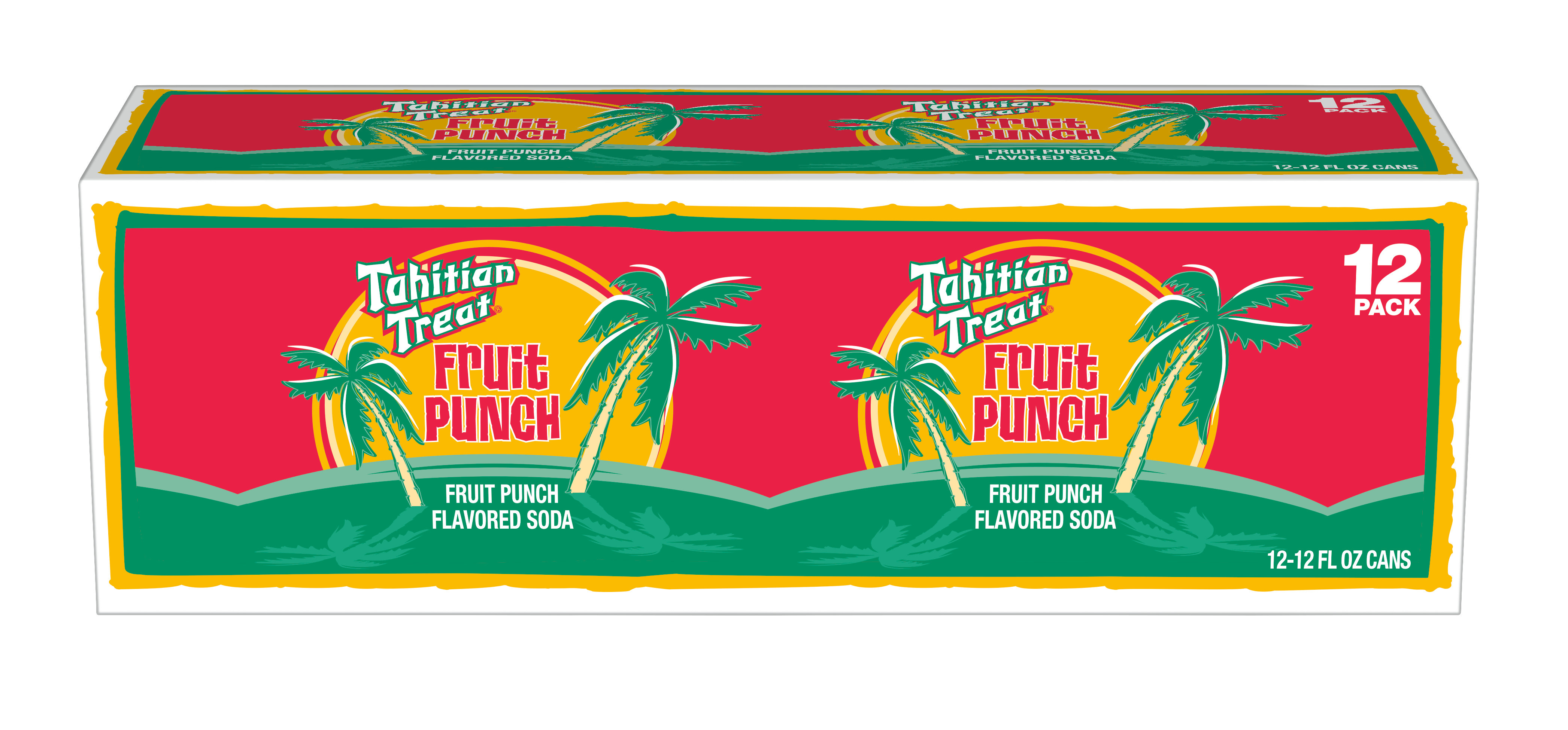 Tahitian Treat Fruit Punch Soda, 12 fl oz cans, 12 pack | Giant