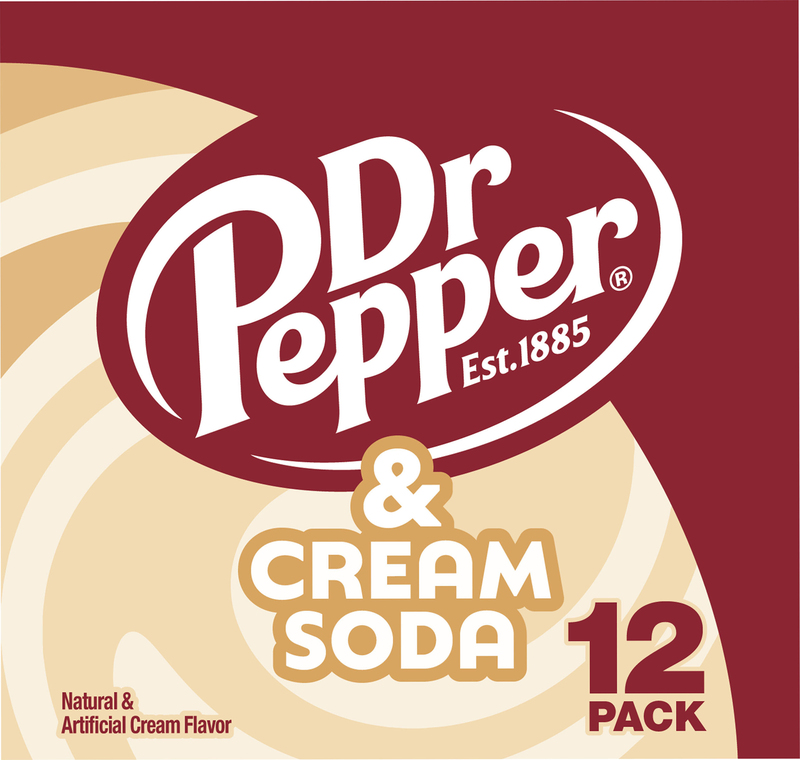 Dr Pepper and Cream Soda, 12 fl oz cans, 12 pack | Giant Eagle
