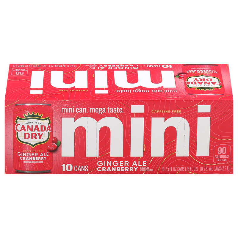 Canada Dry Cranberry Mini Ginger Ale | Giant Eagle | Because It