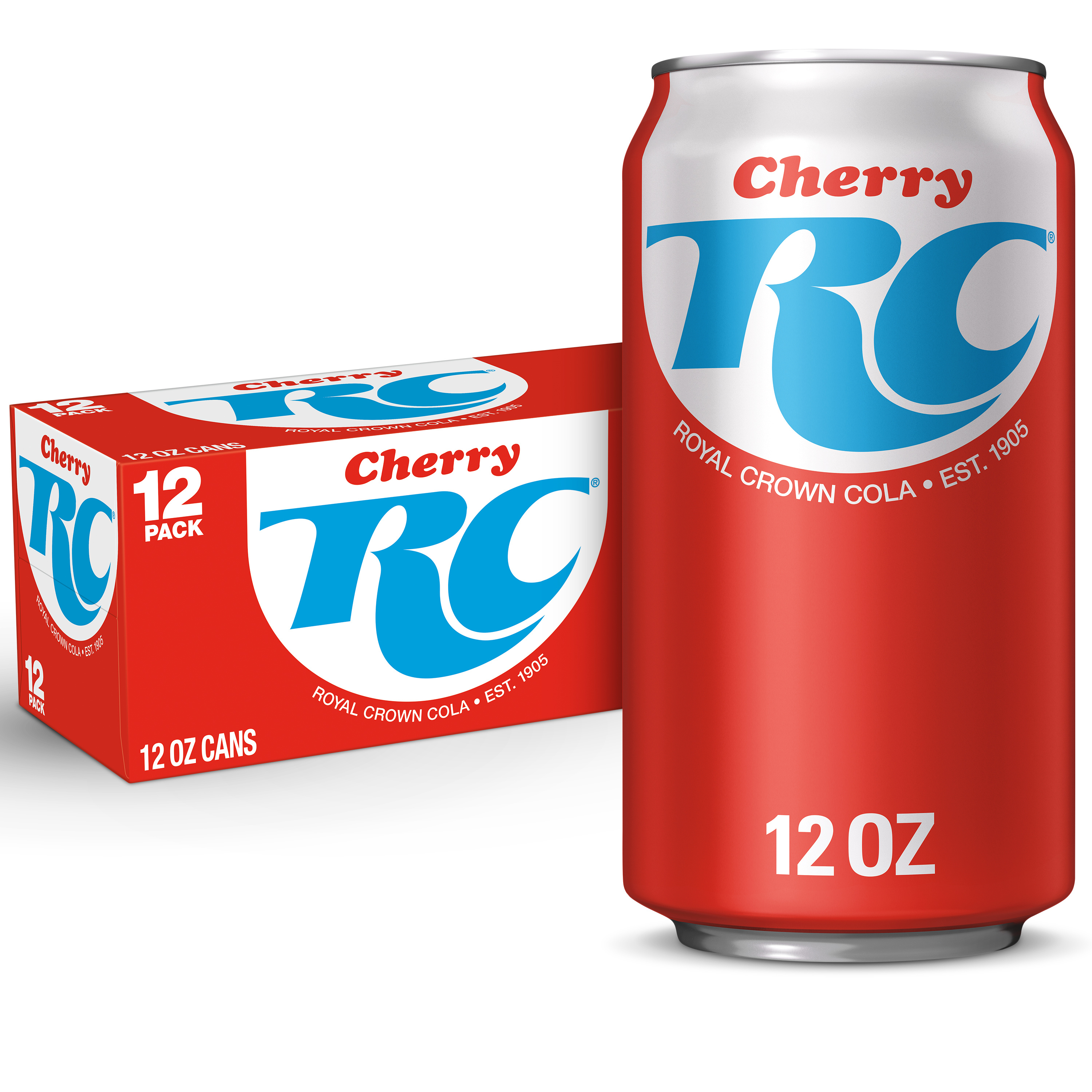 RC Cherry Cola Soda, 12 fl oz cans, 12 pack | Giant Eagle