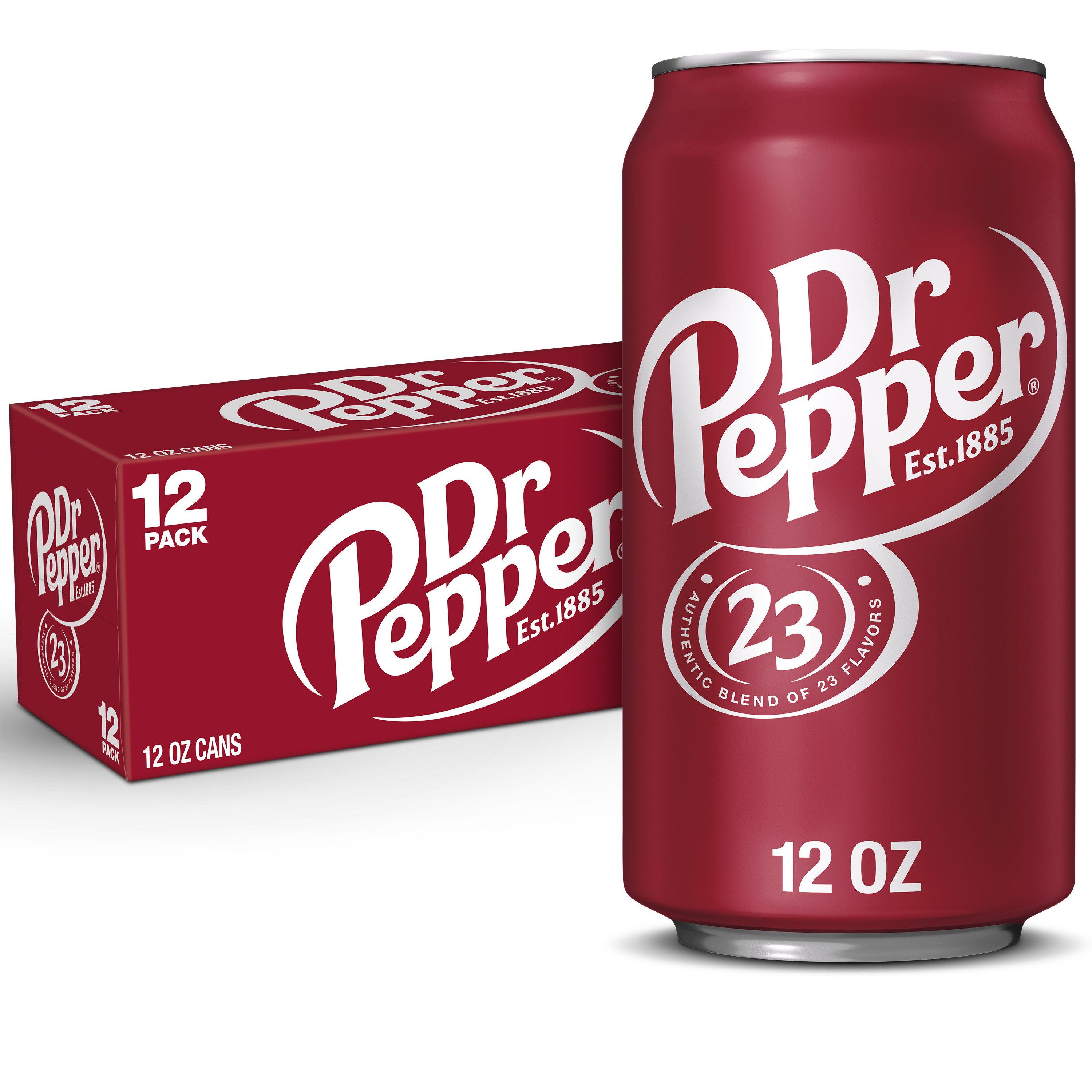 Dr Pepper Soda, 12 fl oz cans, 24 pack | Giant Eagle | Because It