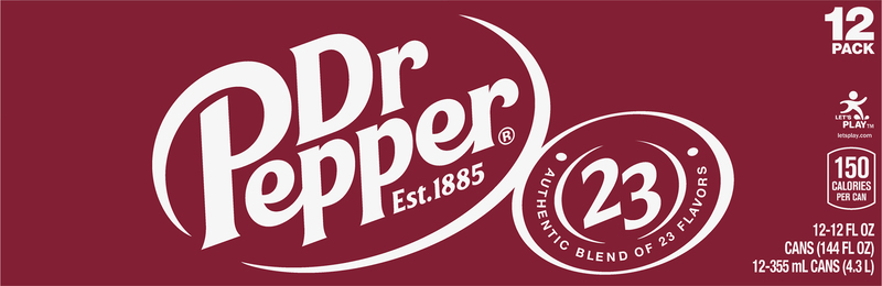 Dr Pepper Soda, 12 fl oz cans, 12 pack | Giant Eagle | Because It