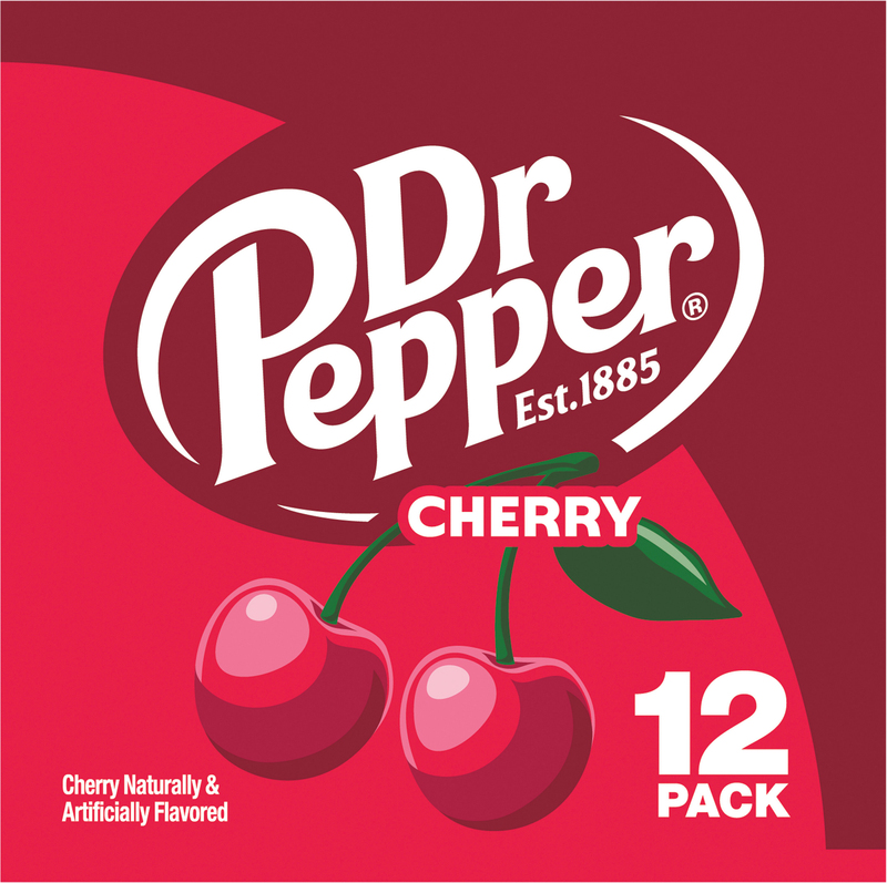 Dr Pepper Cherry Soda, 12 fl oz cans, 12 pack | Giant Eagle