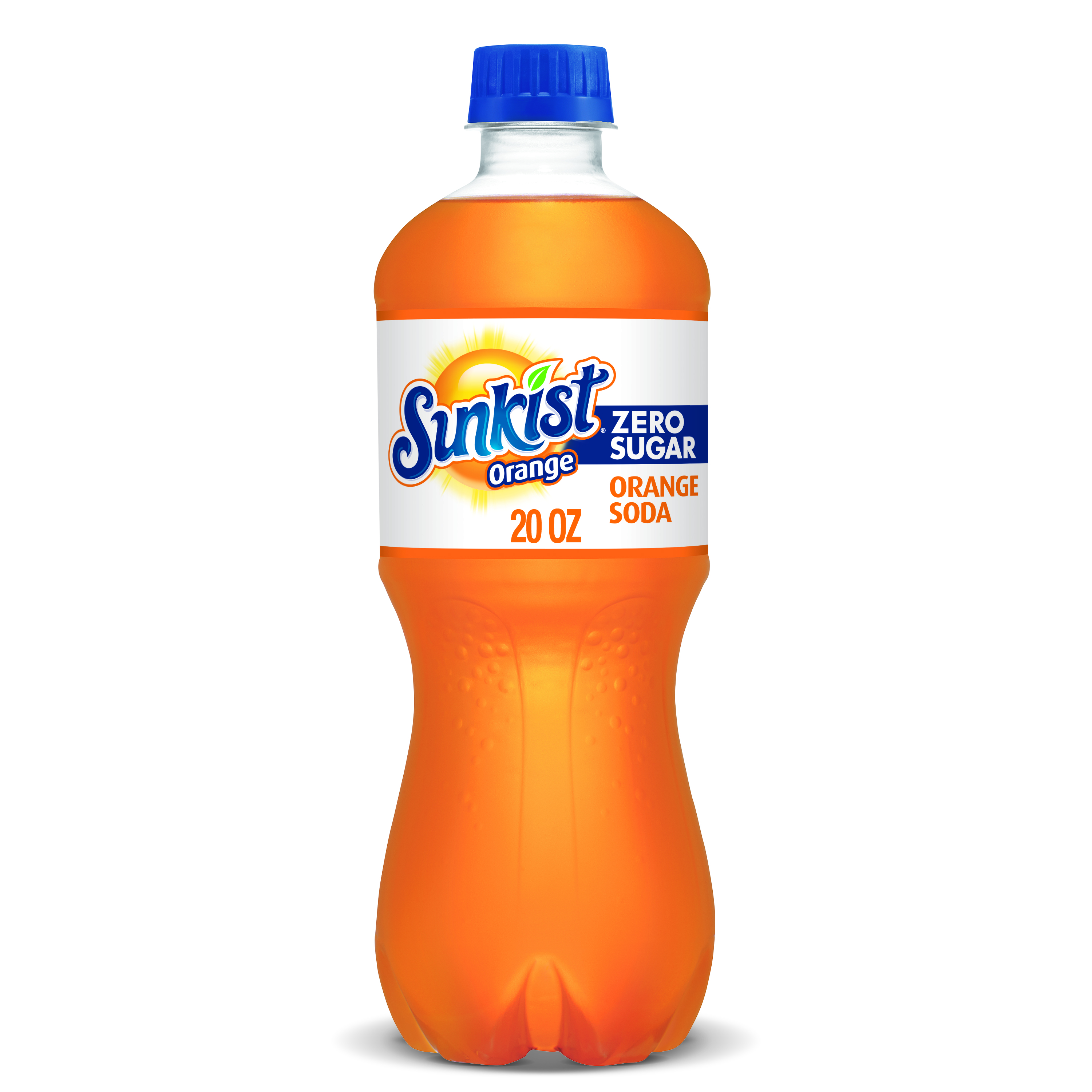 Sunkist Zero Sugar Orange Soda, 20 fl oz bottle | Giant Eagle