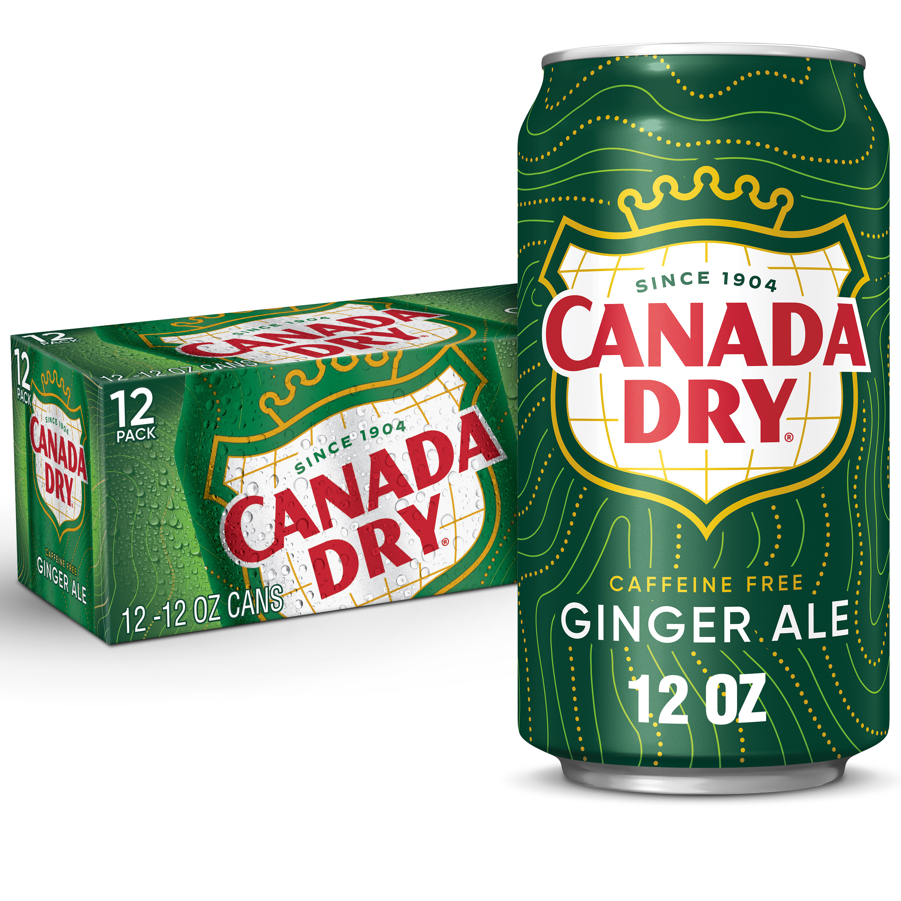 Canada Dry Ginger Ale Soda, 12 fl oz cans, 12 pack | Giant Eagle