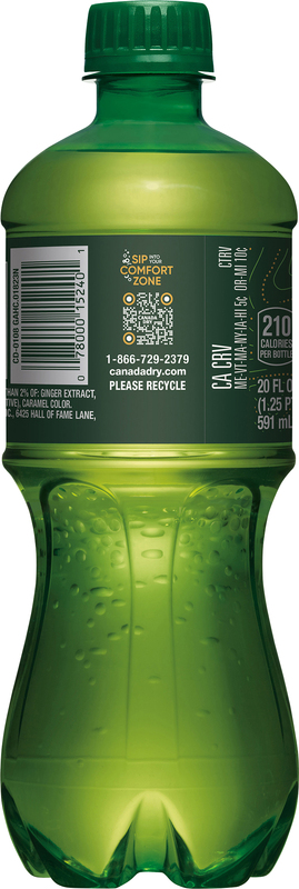 Canada Dry Ginger Ale Soda, 20 fl oz bottle | Giant Eagle