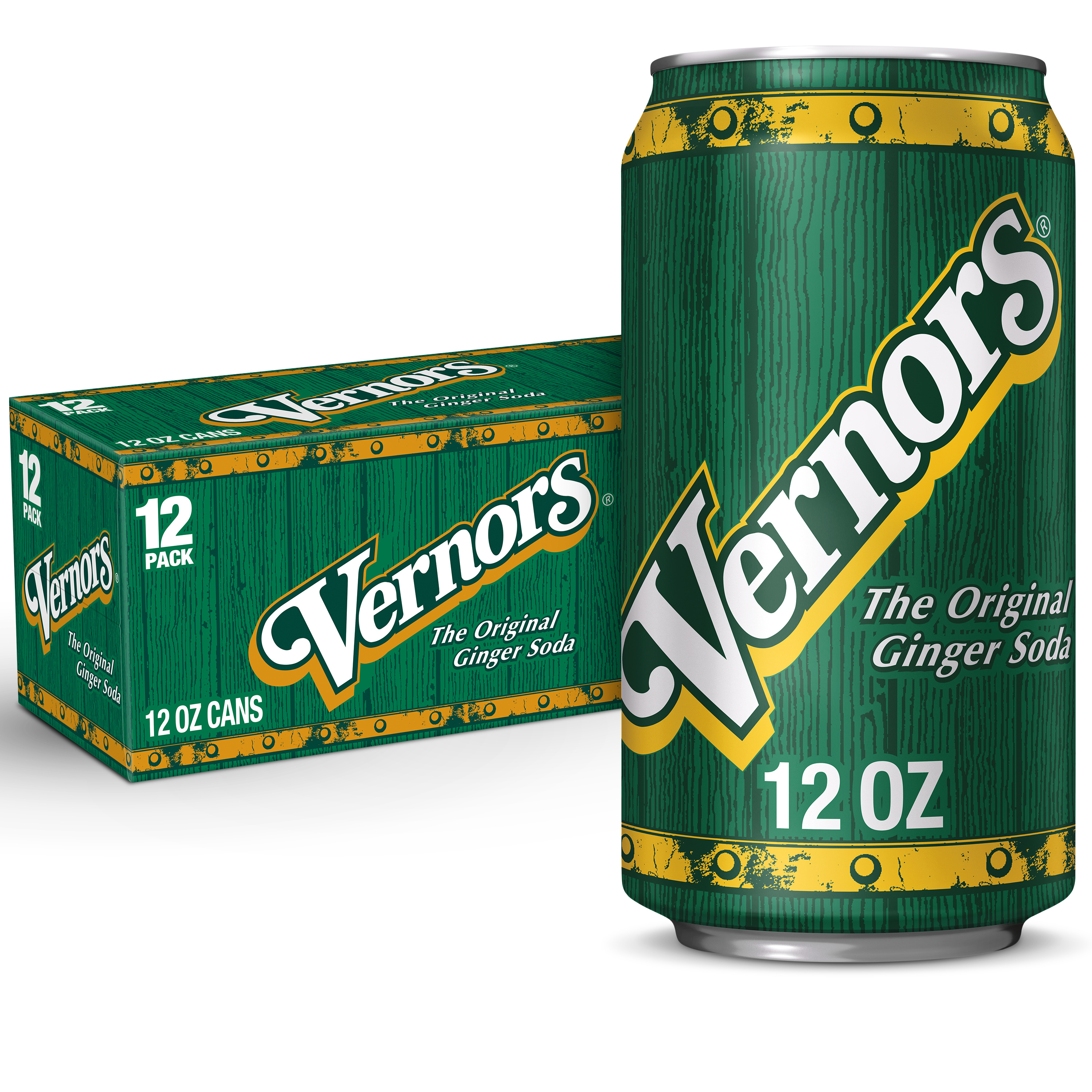 Vernors Ginger Soda, 12 fl oz cans, 12 pack | Giant Eagle
