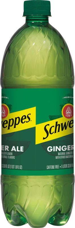 Schweppes Ginger Ale Soda, 1 L bottle | Giant Eagle | Because It