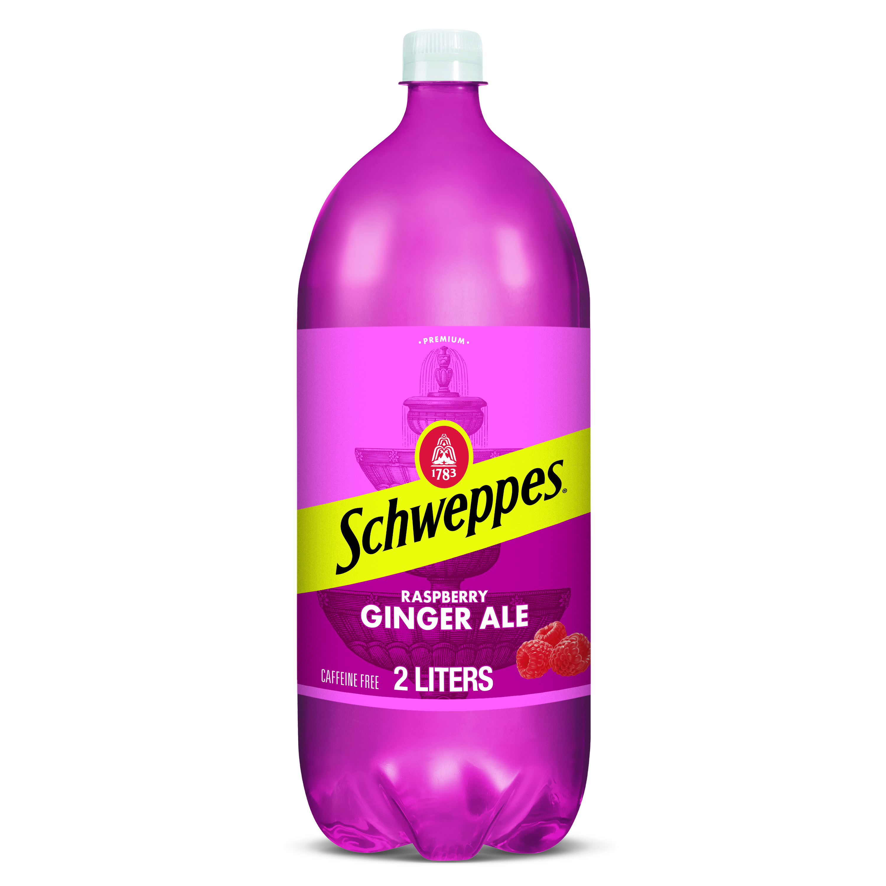 Schweppes Raspberry Ginger Ale Soda, 2 L bottle | Giant Eagle