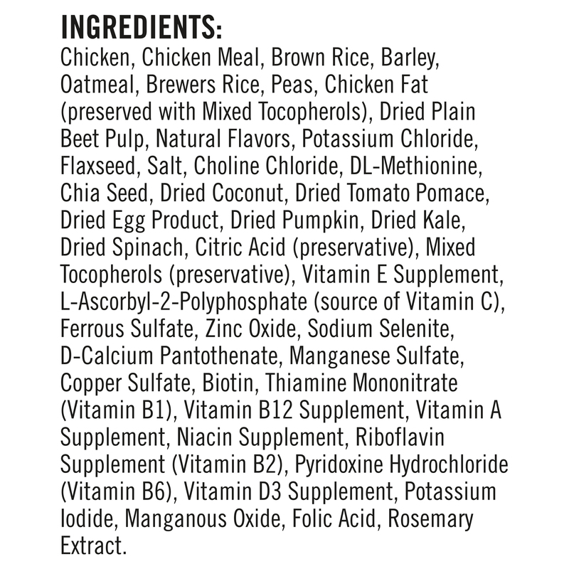 Nutro Natural Choice Adult Dry Dog Food - Chicken & Brown Rice Recipe, 30 Lb Bag