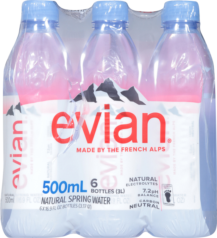 evianページ evian Natural Spring Water Bottles - 6-1 Liter - pavilions