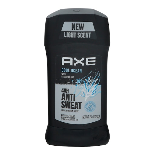 Axe Antiperspirant, 48h Antisweat, Cool Ocean, with Essential Oils