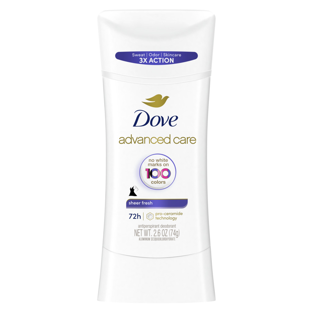 Dove Advanced Care Antiperspirant Deodorant Stick, Lavender Fresh
