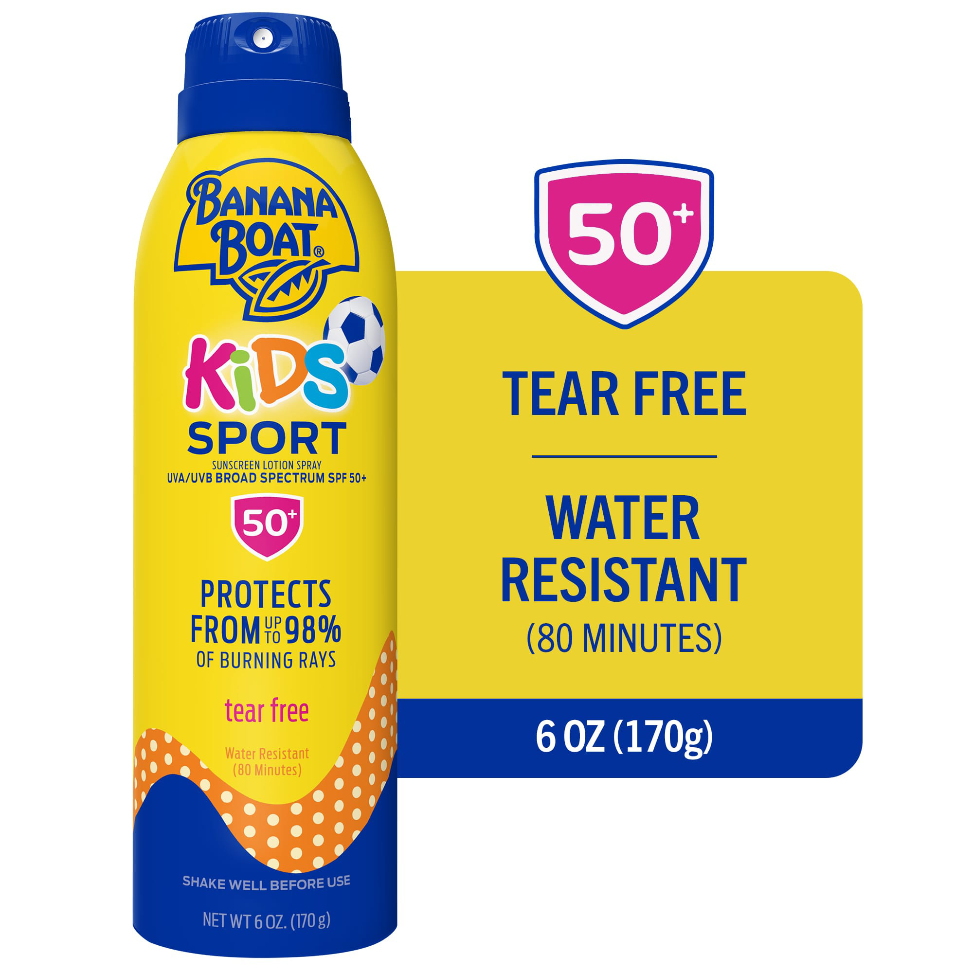 Banana Boat Sport Kids Sunscreen Spray SPF 50, 6 oz | Giant Eagle