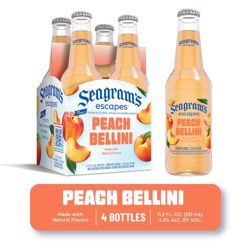 Seagram's Escapes Peach Bellini Malt Beverage | Giant Eagle