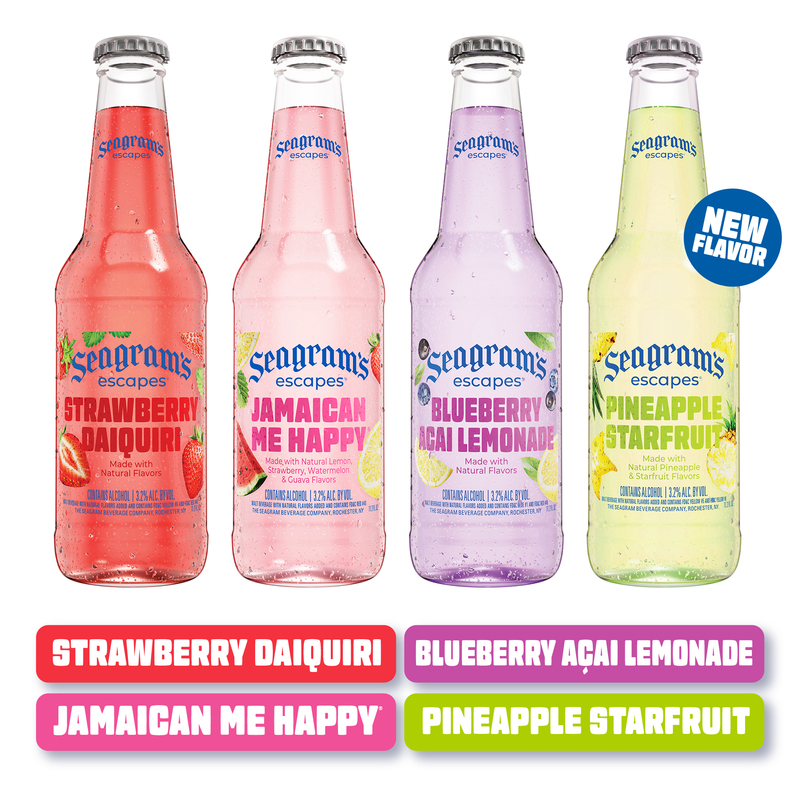 Seagram's Escapes Malt Beverage, Premium Giant Eagle Because