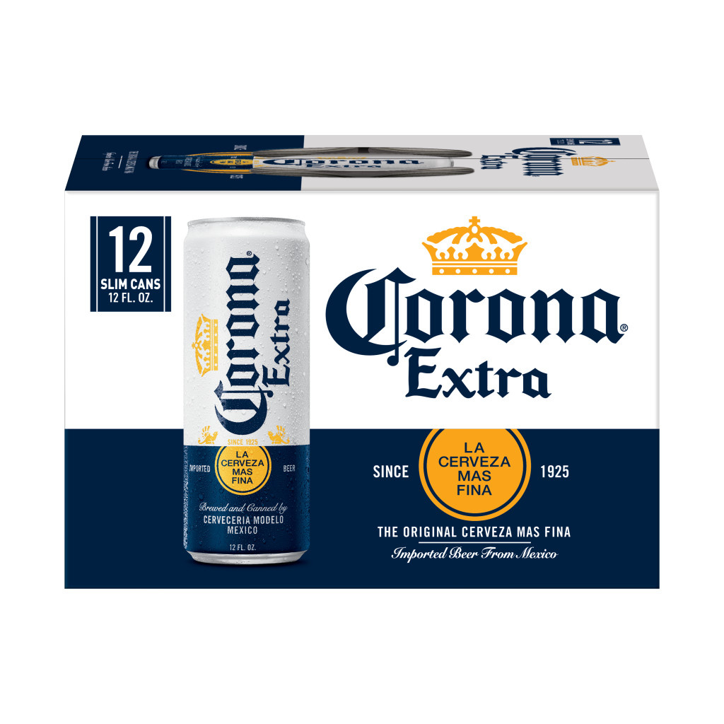 Corona Light Mexican Lager Light Beer, 12 pk 12 fl. oz. Slim Cans