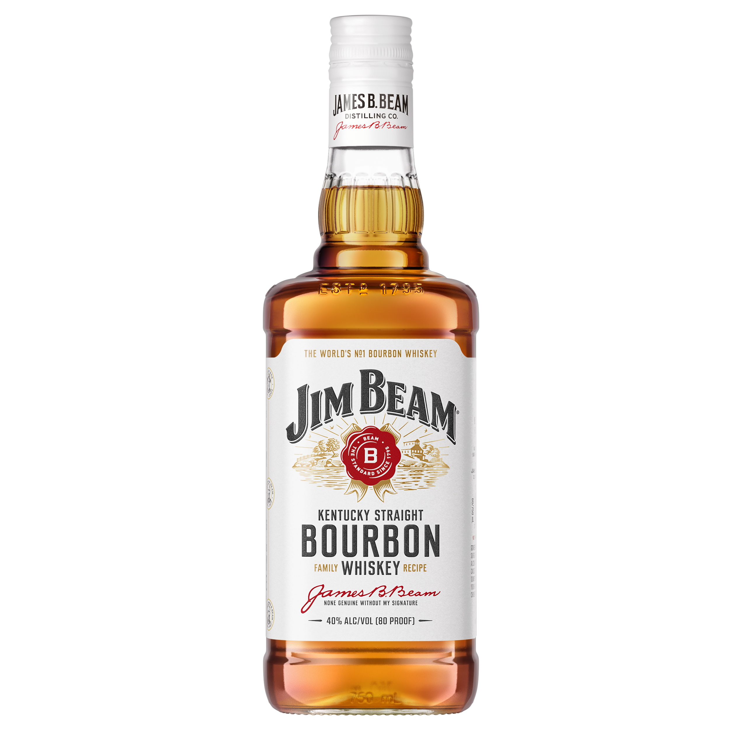 Jim Beam Kentucky Straight Bourbon Whiskey 1 L | Giant Eagle