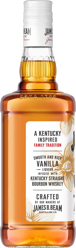 Jim Beam Vanilla Liqueur with Kentucky Straight Bourbon