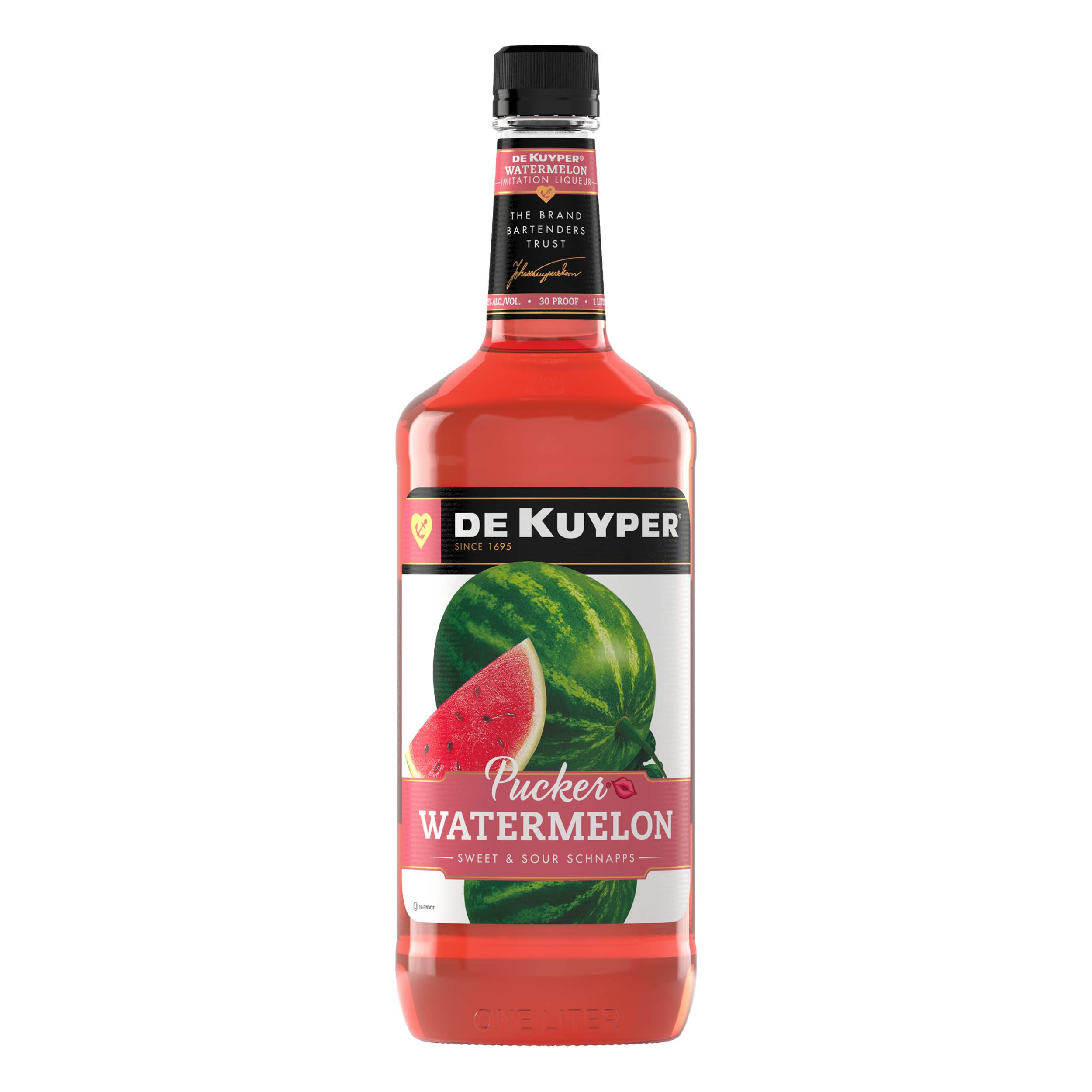 DeKuyper Pucker Watermelon Schnapps Liqueur 1 L | Giant Eagle