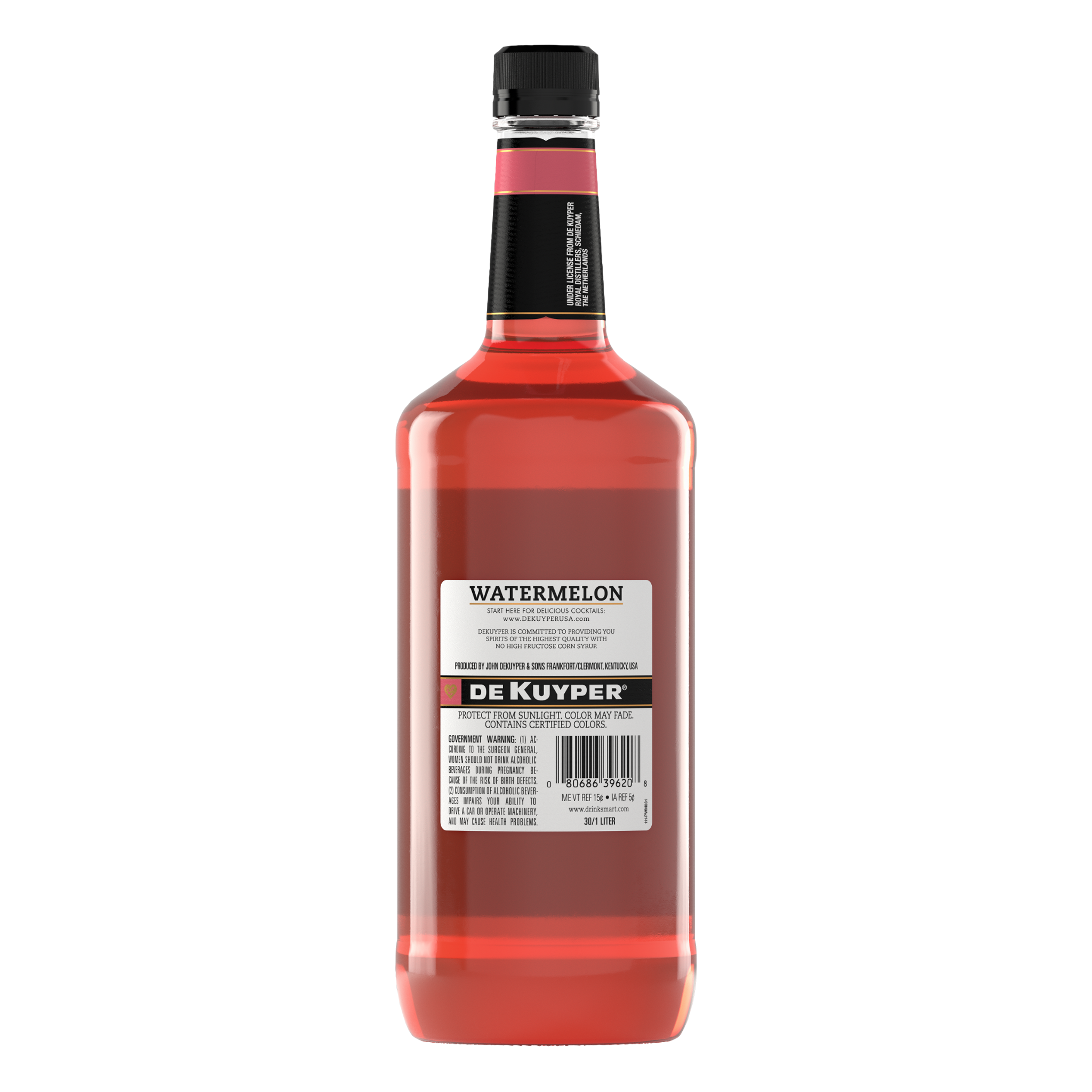 DeKuyper Pucker Watermelon Schnapps Liqueur 1 L | Giant Eagle