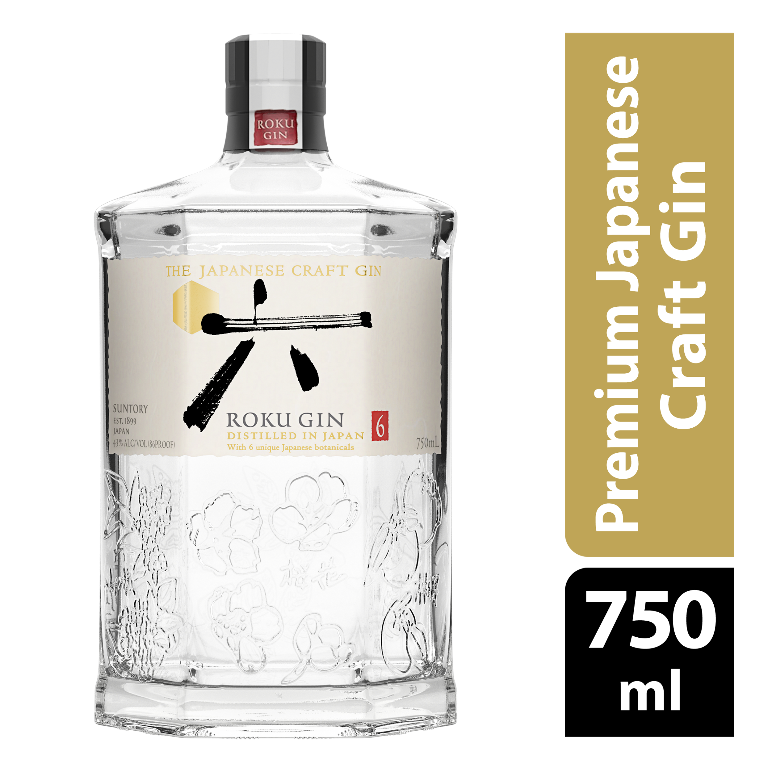 Roku Japanese Gin 750 ml | Giant Eagle | Because It Matters