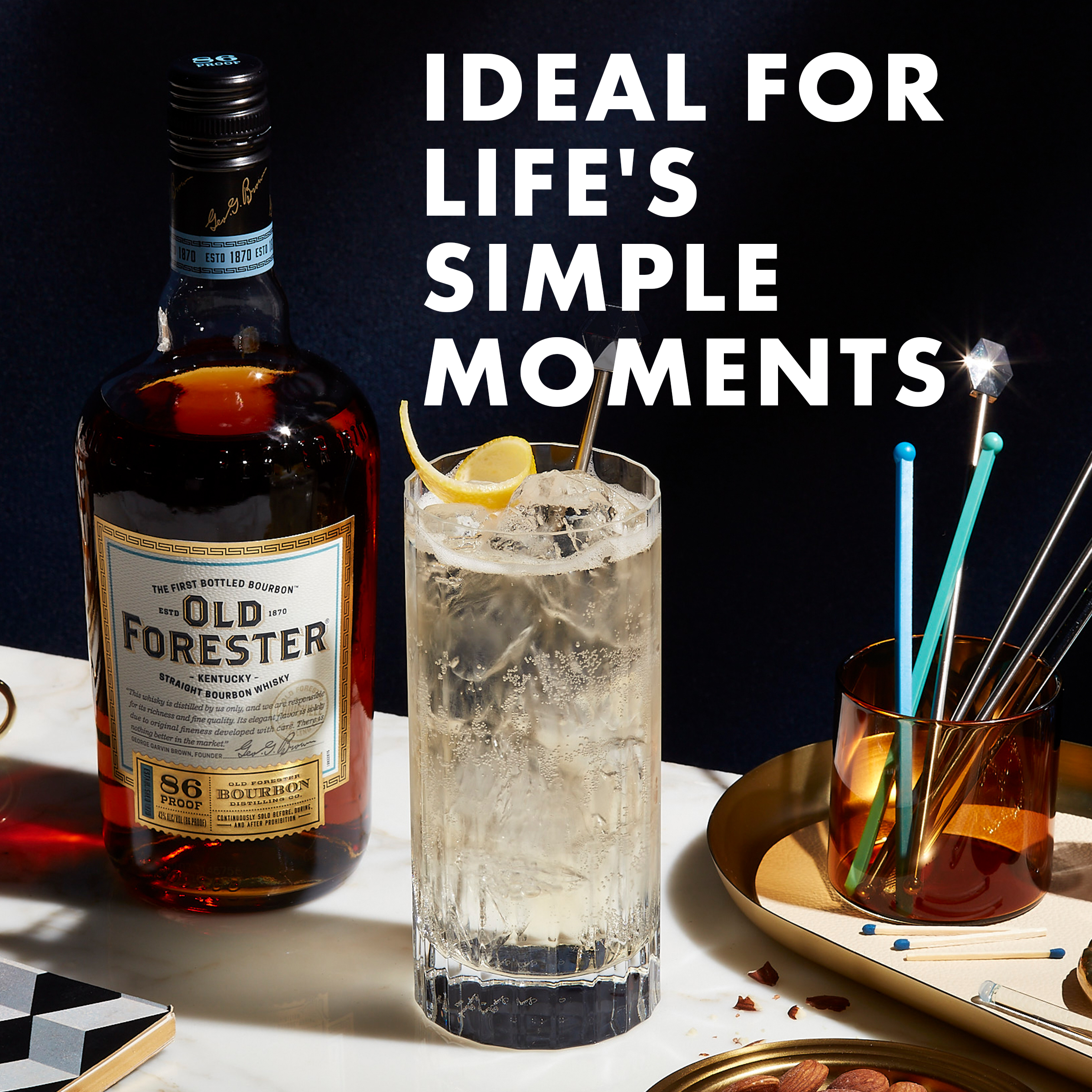 Old Forester 86 Proof Kentucky Straight Bourbon Whisky, 750 mL