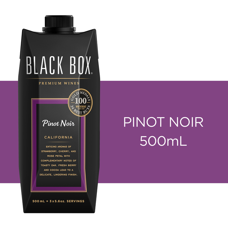 Black Box Pinot Noir Red Wine 500ml Tetra | Giant Eagle | Because