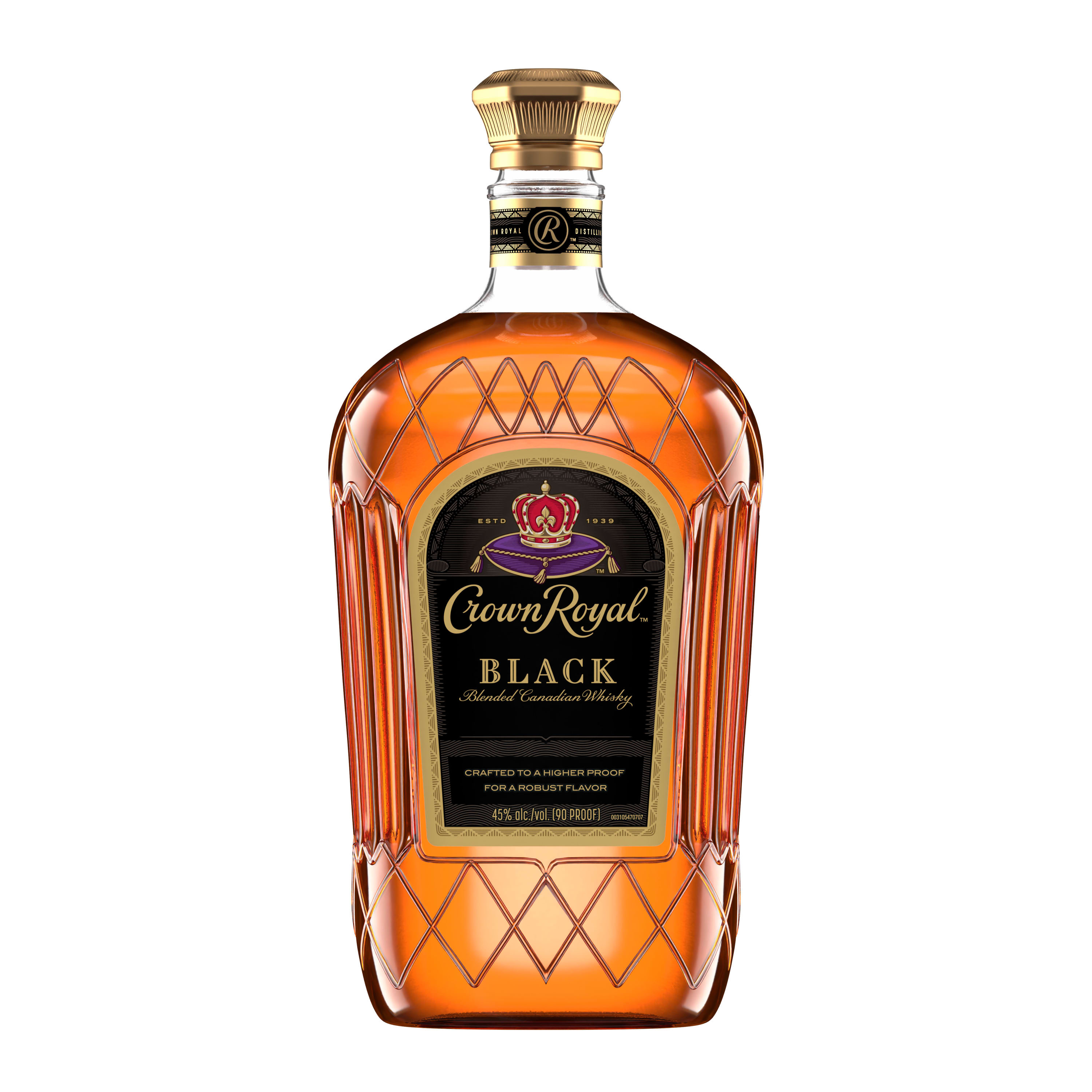 Crown Royal Black Blended Canadian Whisky, 1.75 L | Giant Eagle