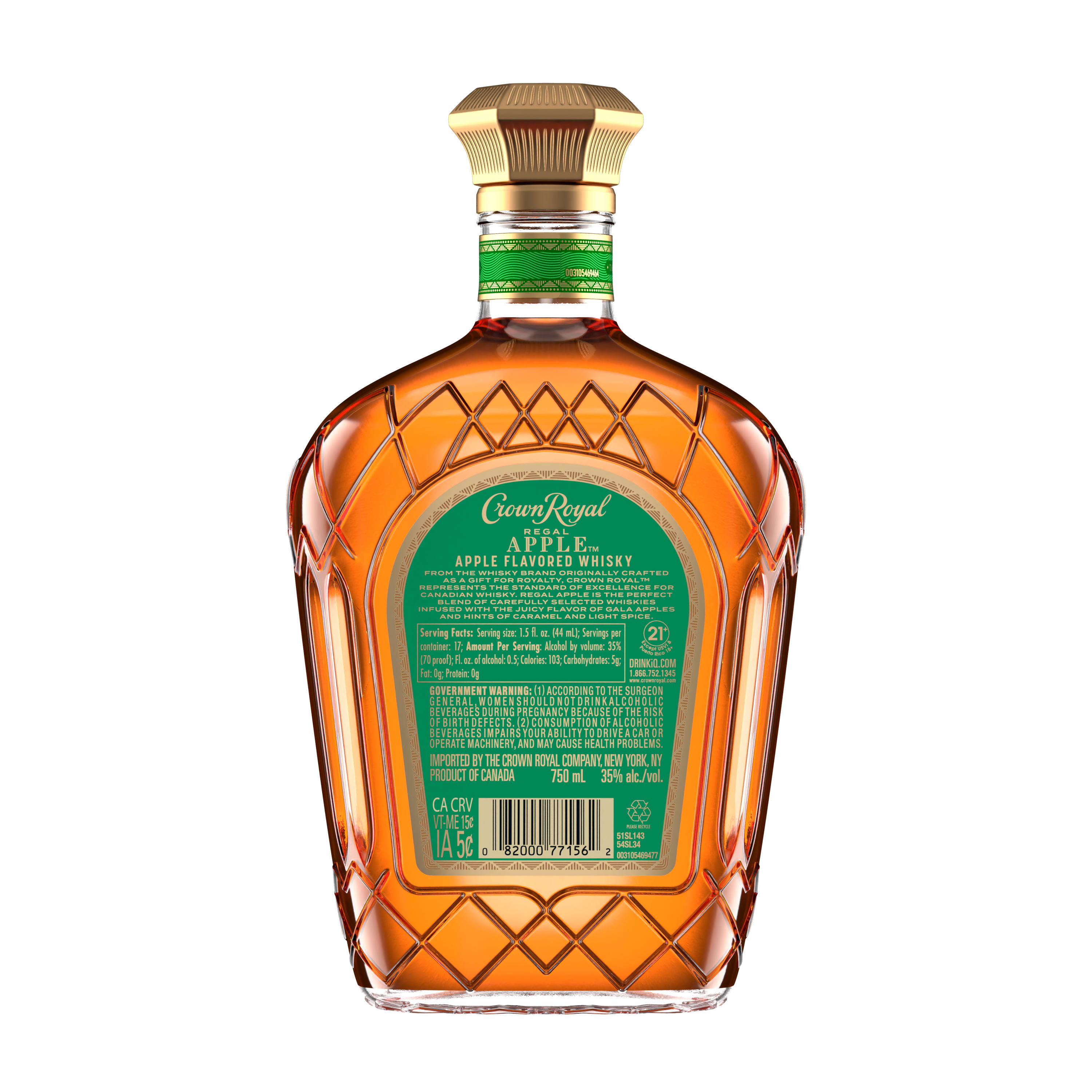 Crown Royal Regal Apple Flavored Whisky, 750 mL | Giant Eagle