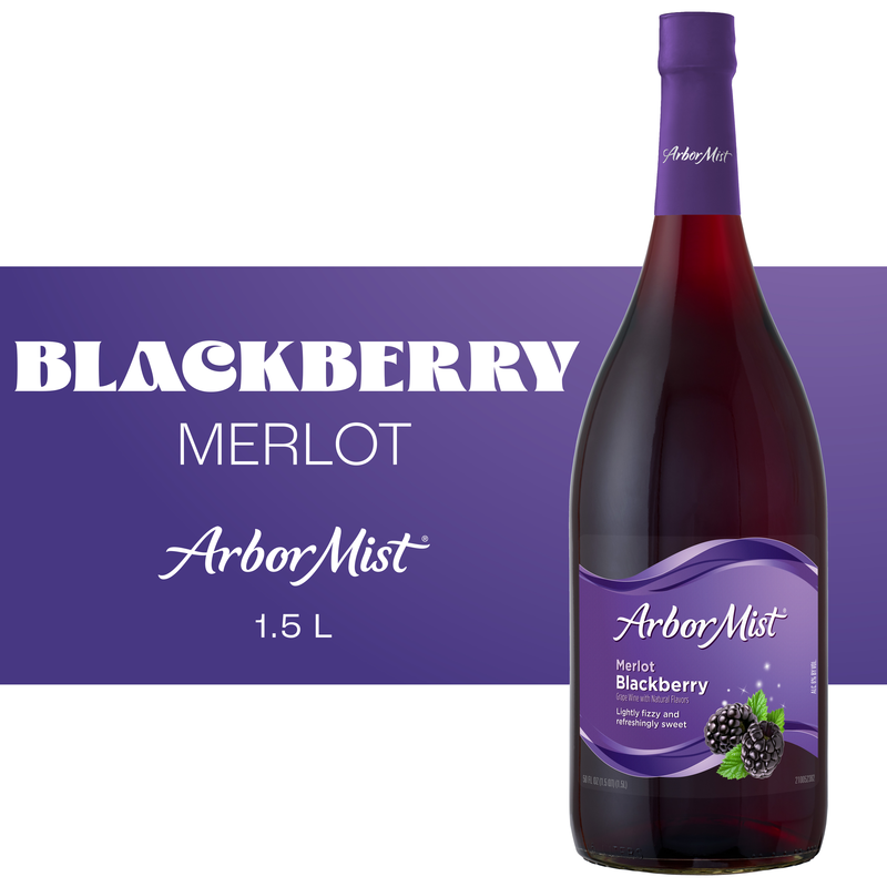 Arbor Mist Blackberry Merlot Sweet Red Wine 1.5L | Giant Eagle