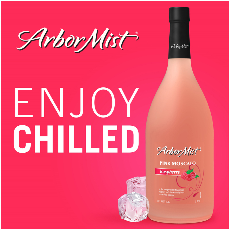 Arbor Mist Raspberry Pink Moscato Sweet Wine 1.5L | Giant Eagle