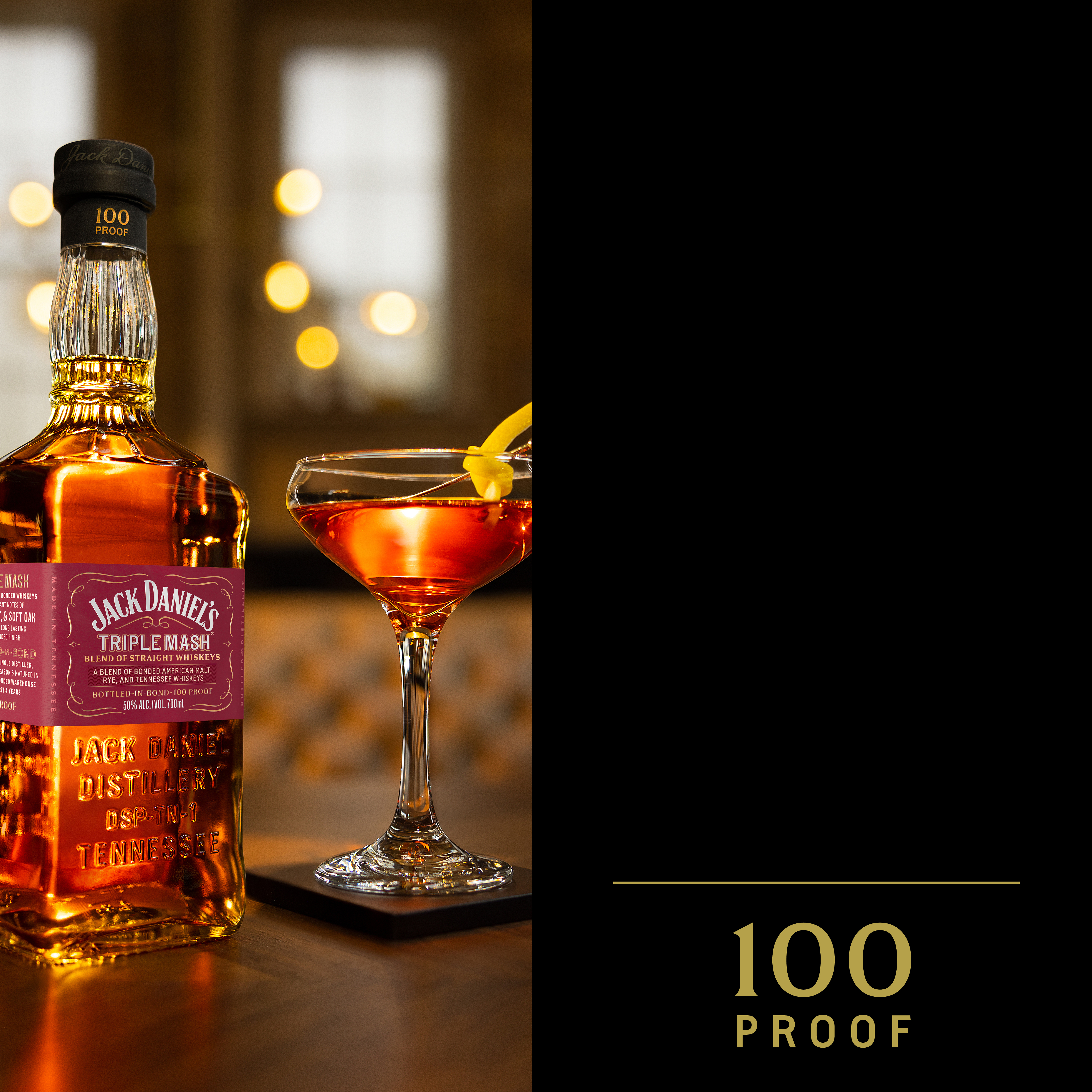 Jack Daniel's Triple Mash Blend of Straight Whiskeys, 100 Proof