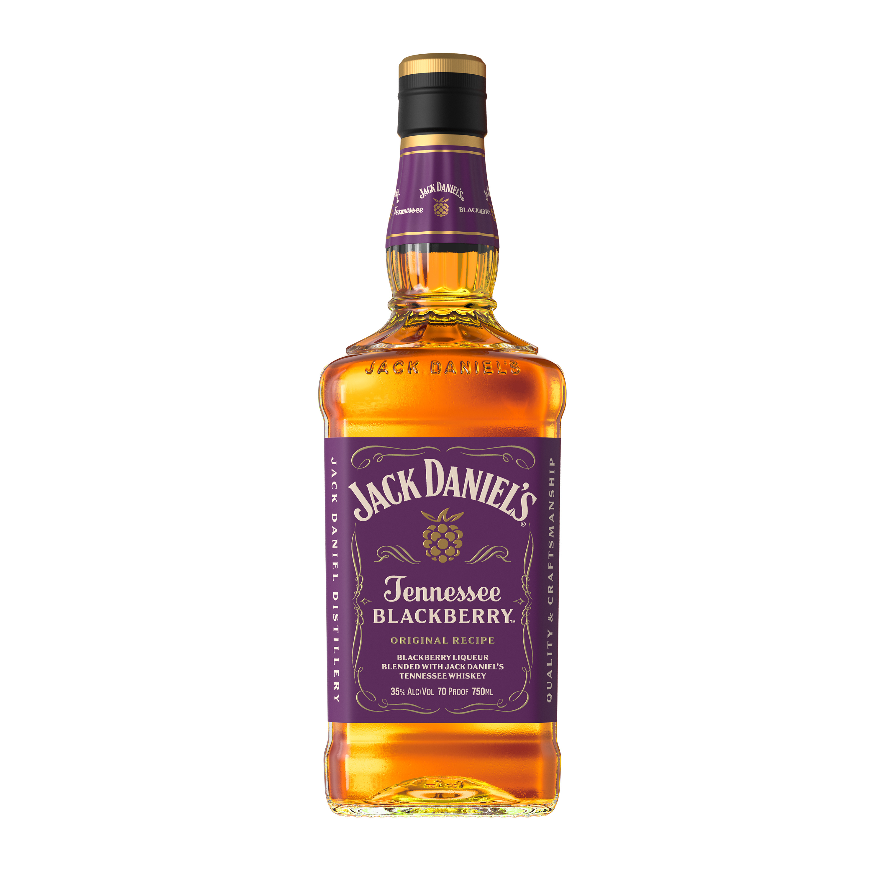 Jack Daniel's Tennessee Blackberry Whiskey Specialty, 750mL, 70