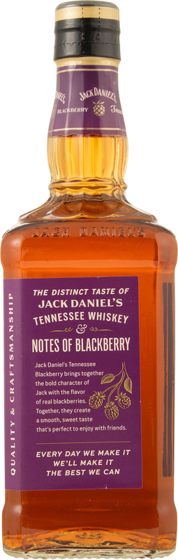 Jack Daniel's Tennessee Blackberry Whiskey Specialty, 750mL, 70