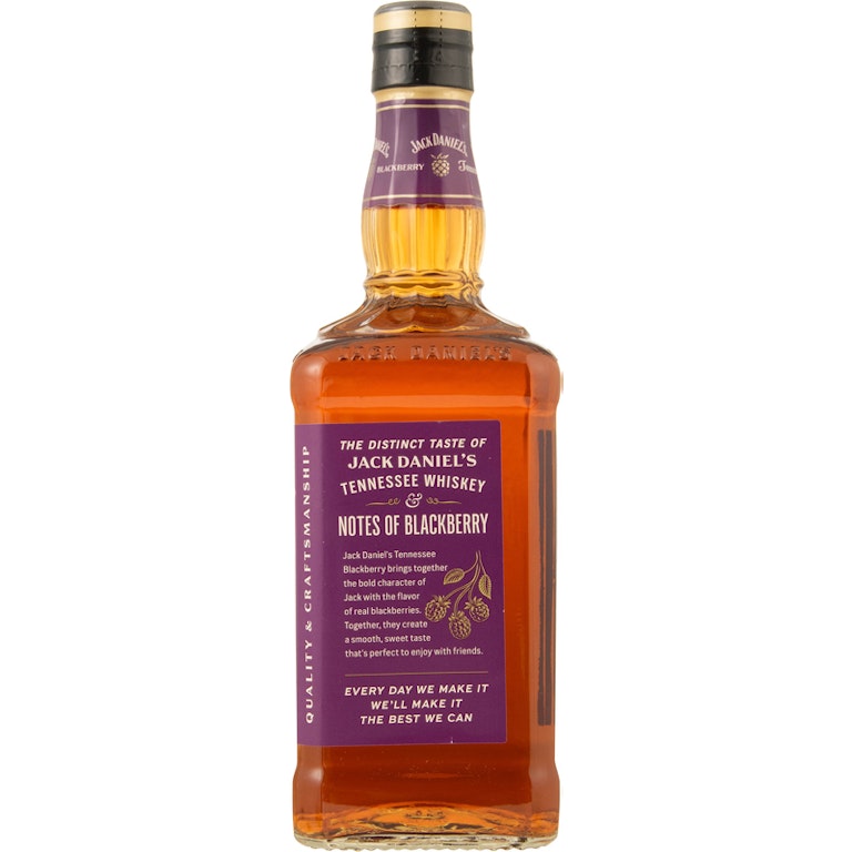 Jack Daniel's Tennessee Blackberry Whiskey Specialty, 750mL, 70 Jack Daniel's Tennessee Blackberry Whiskey Specialty, 750mL, 70