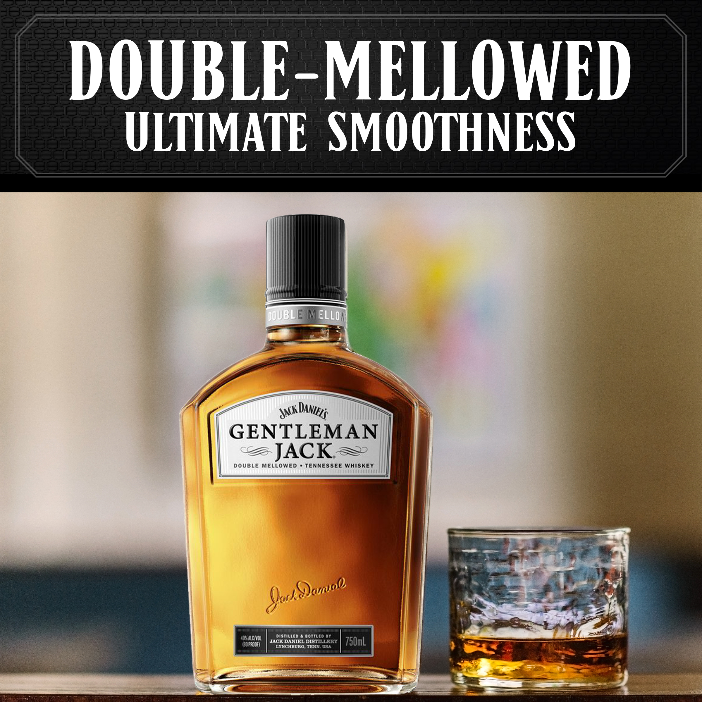 Jack Daniel's Gentleman Jack Tennessee Whiskey, 750 mL