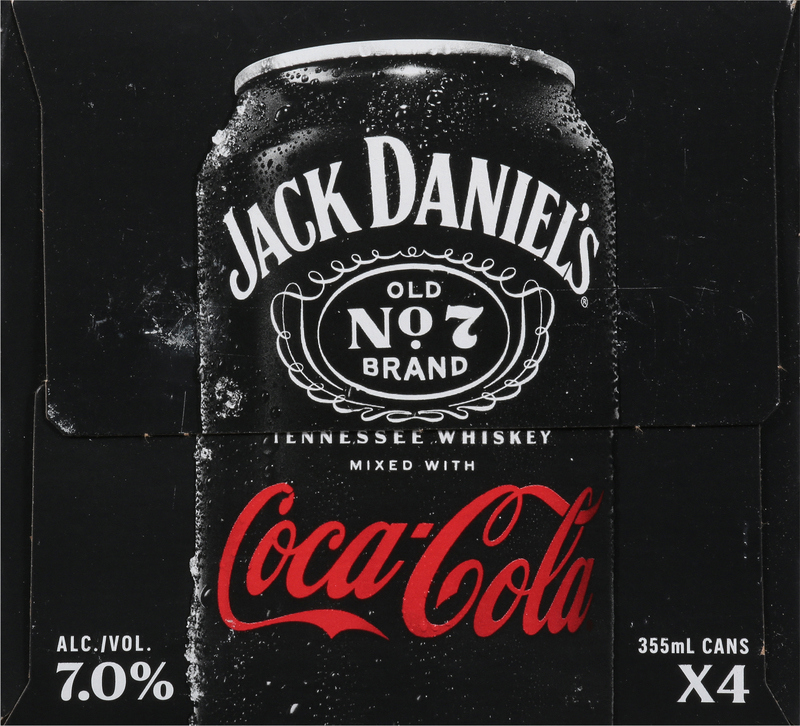 Jack Daniel's® Tennessee Whiskey & Coca-Cola Ready to Drink