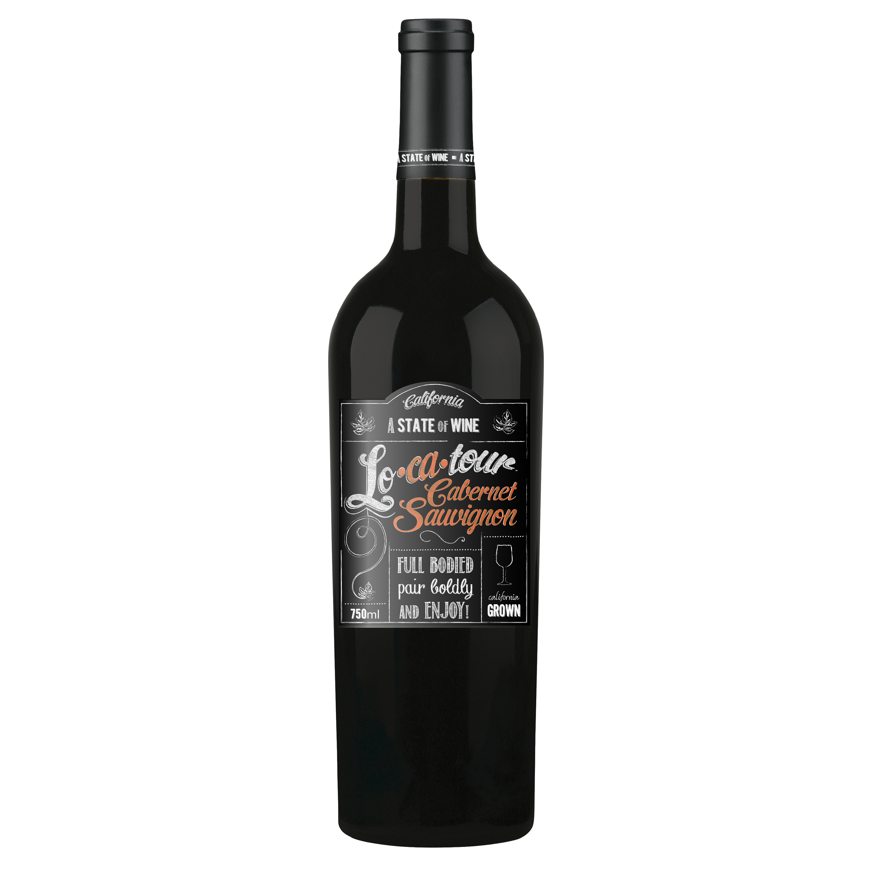 Locatour Cabernet Sauvignon Red Wine, California, 750mL, 13% ABV