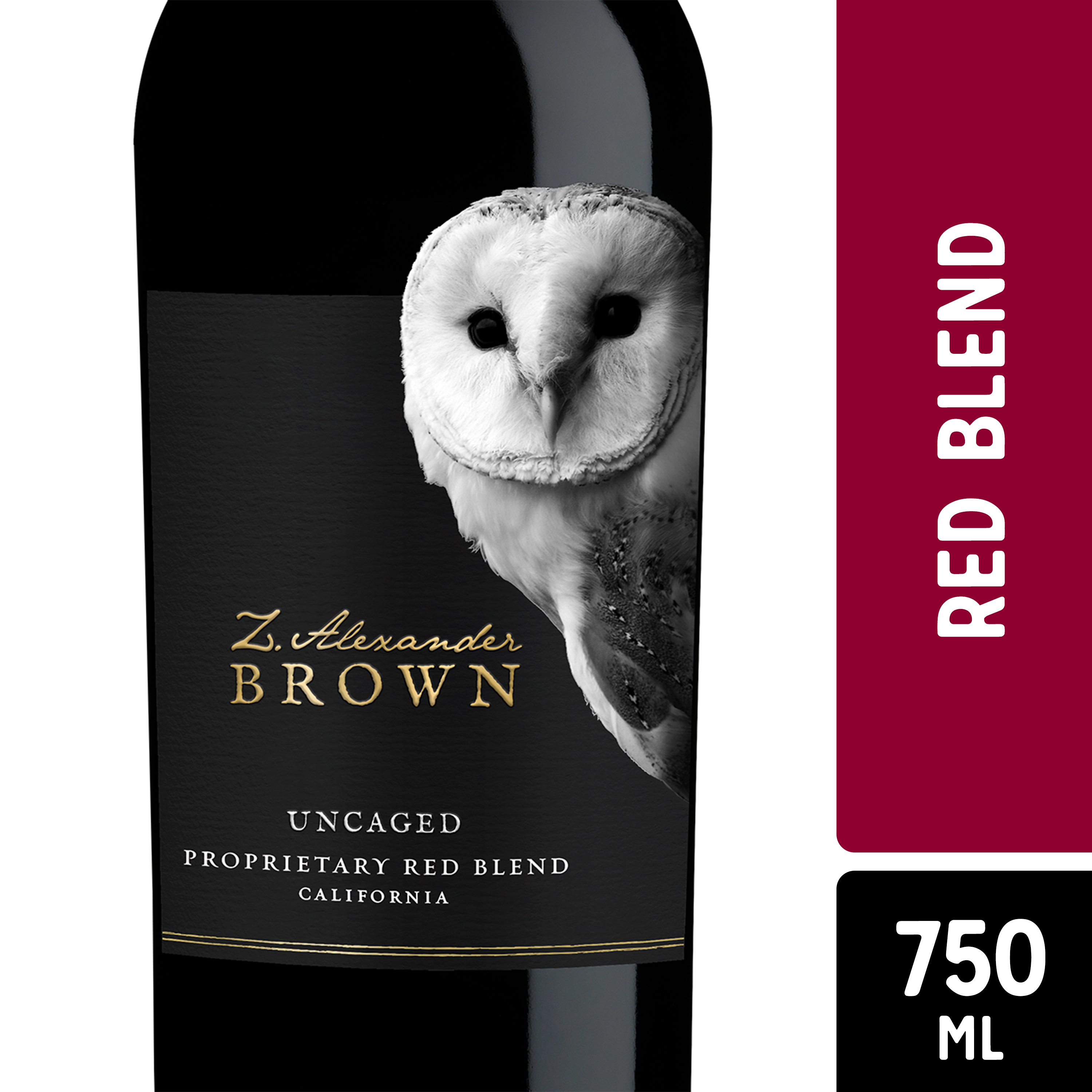 Z. Alexander Brown Red Blend Wine, California, 750 mL, 14.5% ABV