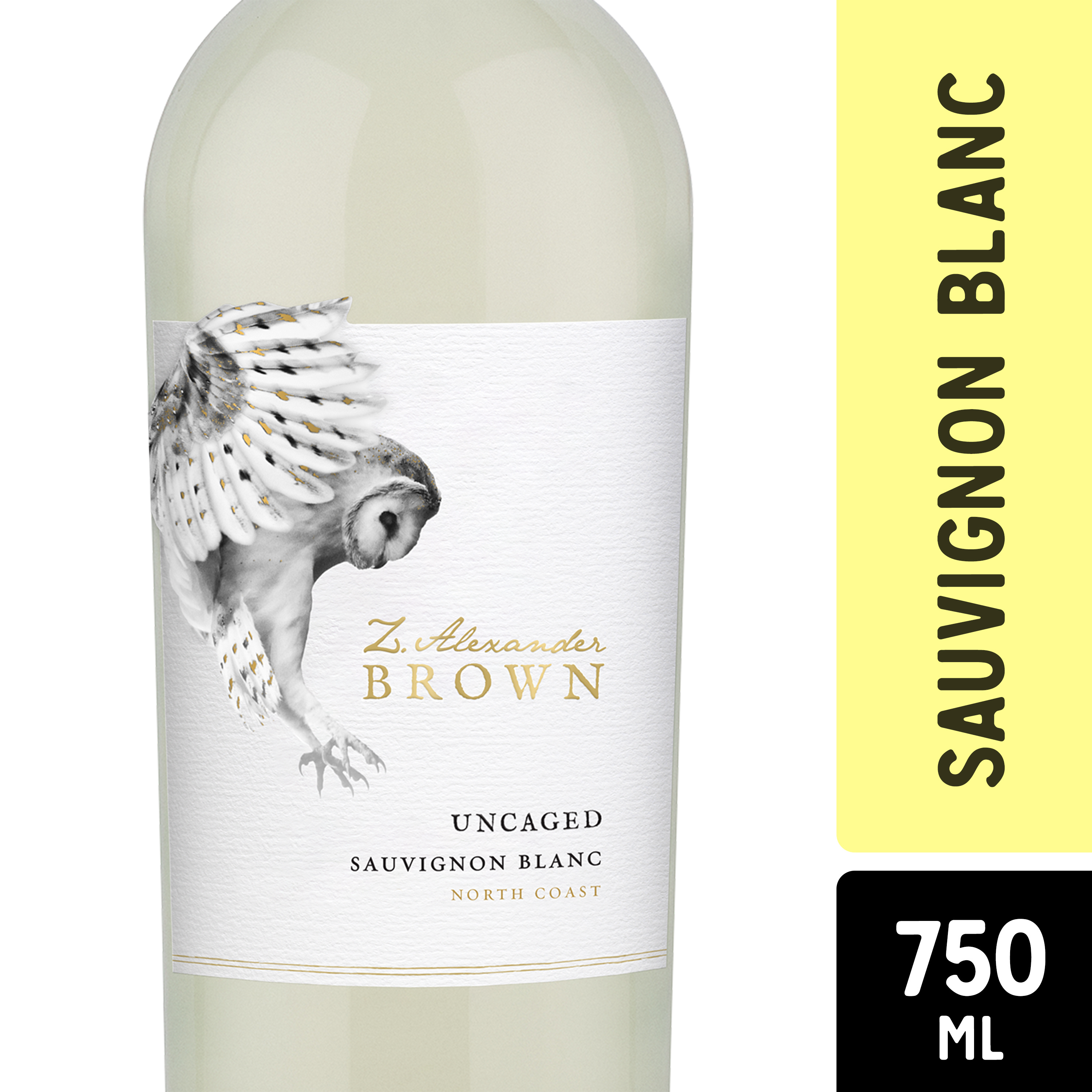 Z. Alexander Brown Uncaged Sauvignon Blanc White, CA, 750 mL, 14.5