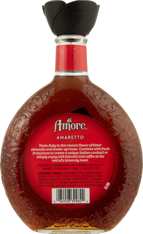 Di Amore Amaretto Liqueur, 750ml, 42 Proof (21% ABV) | Giant Eagle