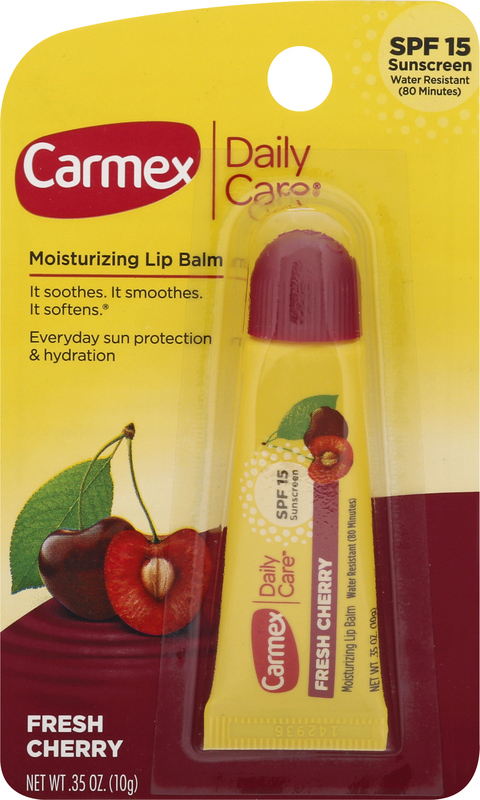 Carmex Moisturizing Lip Balm, Fresh Cherry, SPF 15 | Giant Eagle